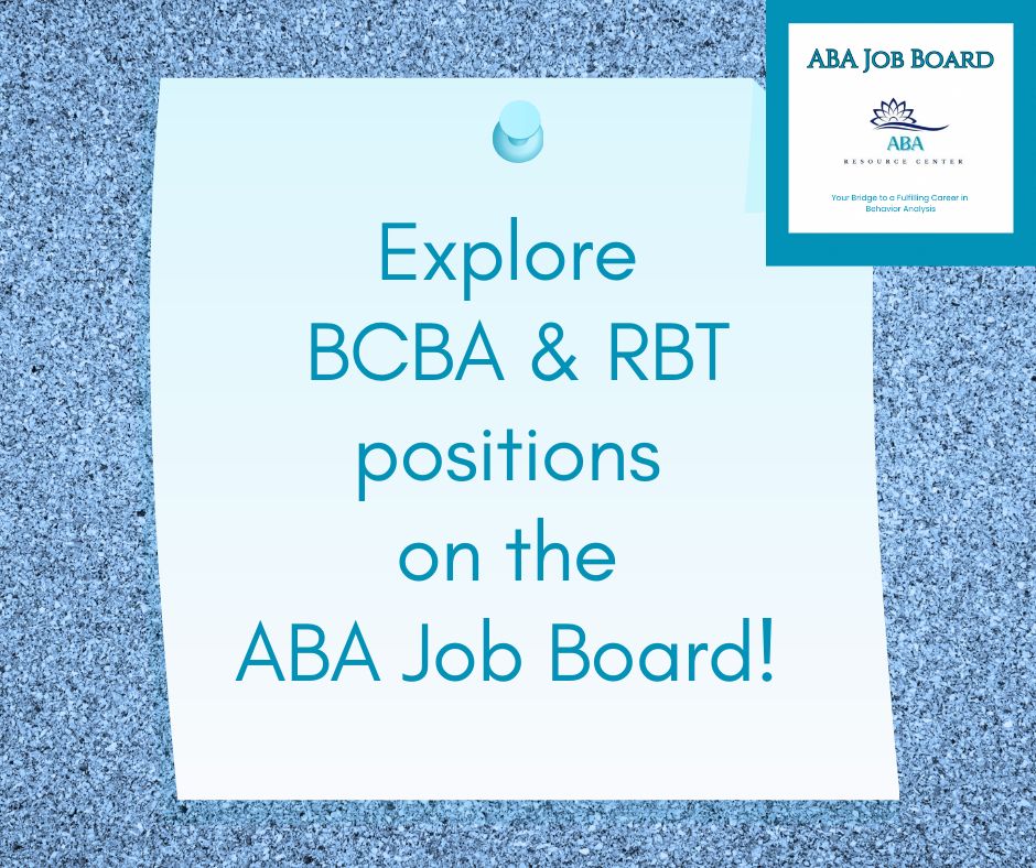 explore rbt positions on aba job board